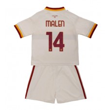 AS Roma Donyell Malen #14 Bortedraktsett Barn 2026-27 Kortermet (+ korte bukser)